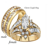 Stainless Steel Couple Ring