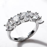 Fashion Round Diamond Ring Zircon Ring