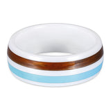 Ceramic Ornament Unisex Ceramic Ring