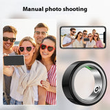 Ceramic Multifunctional Waterproof Photography Blood Oxygen Heart Rate Sleep Health Monitoring Smart Ring